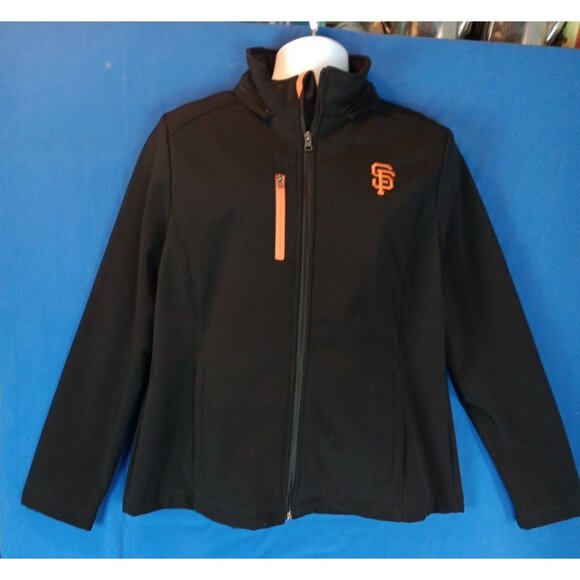 San Francisco Giants MLB Mens XL Black Jacket 2 Pockets G-III Sports/ Carl Banks - Picture 9 of 11